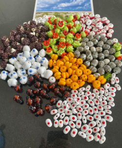 Ein schöner Mix an benötigten Sorten kommt von Claudia - herzlichen Dank!